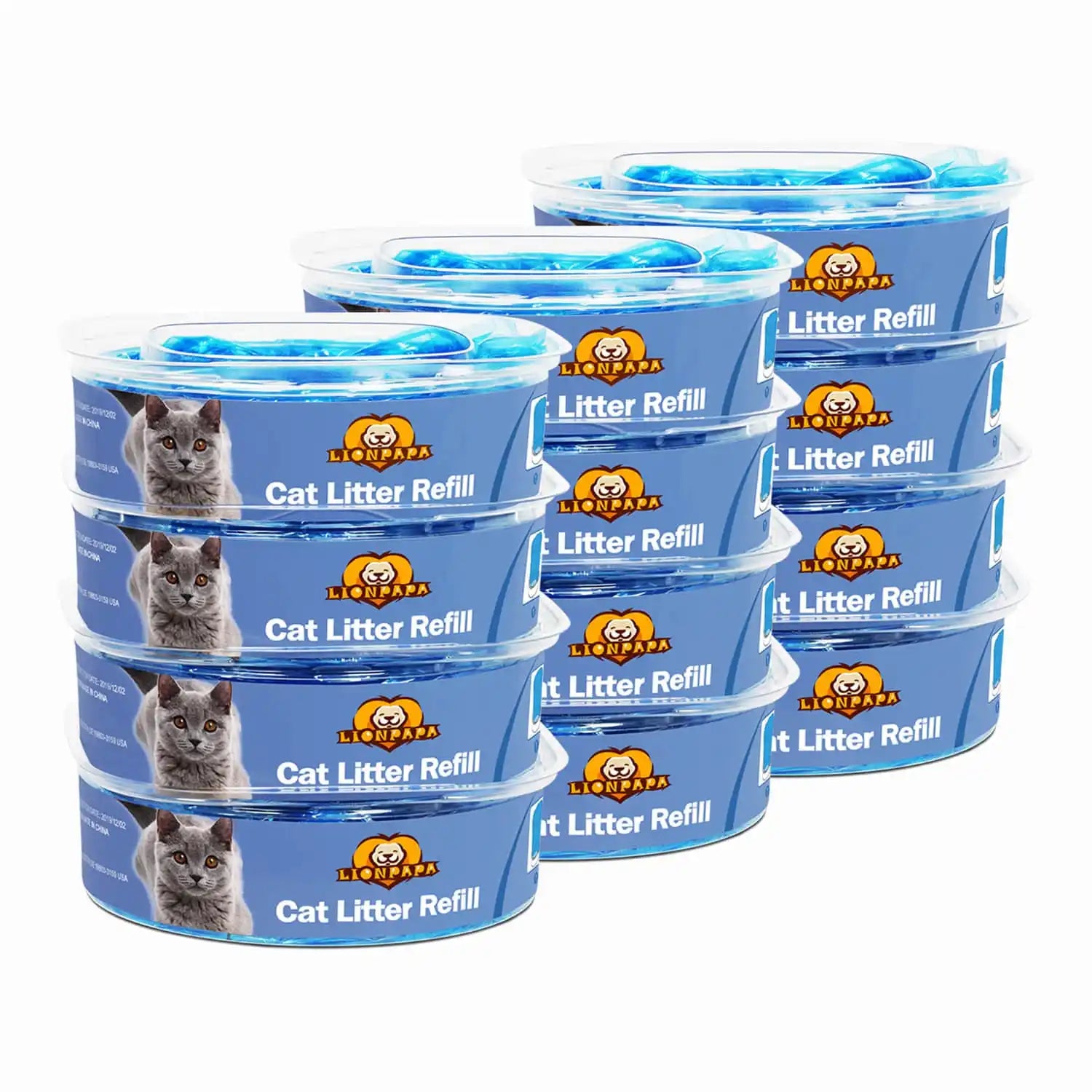 Lionpapa litter genie refill 12 pack bags