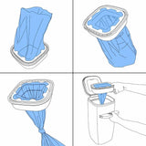 how to use generic litter genie refills for Litter Genie pail