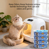 Litter Genie Standard and Plus Pail Refills, Cat Litter Disposal System for Odor Control
