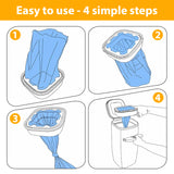 Litter Genie Standard and Plus Pail Refills, Cat Litter Disposal System for Odor Control