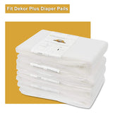Diaper Pail Refills Fit Dekor Plus Diaper Pails.