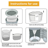 Diaper Pail Refills Fit Dekor Plus Diaper Pails.