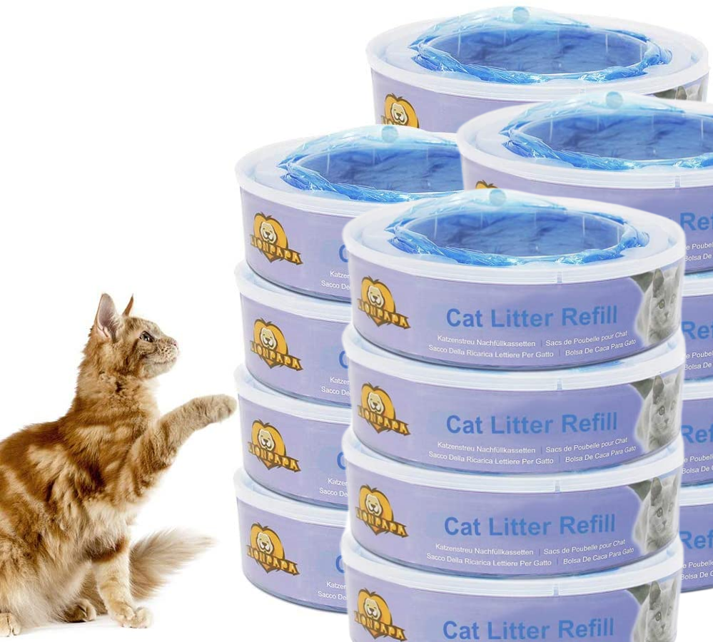 Litter Locker II Round Refills Cassettes for Cat Litter Disposal System