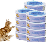 Litter Locker II Round Refills Cassettes for Cat Litter Disposal System