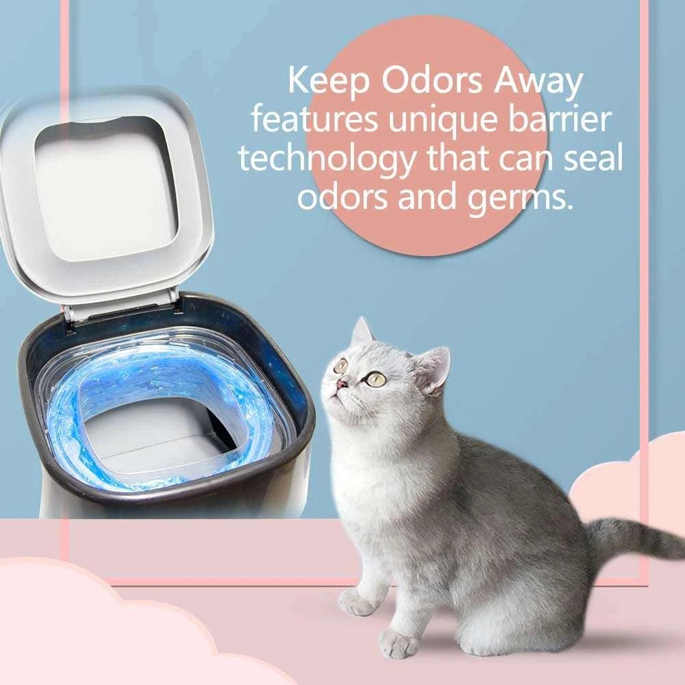 How to replace top litter genie bags